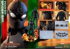 Spider-Man Stealth Suit Spider:Man Far From Home (Deluxe Version) - Marvel Hot Toys Collectibles 1/6 Scale Action Figure -Child Toy Store ht904858 6