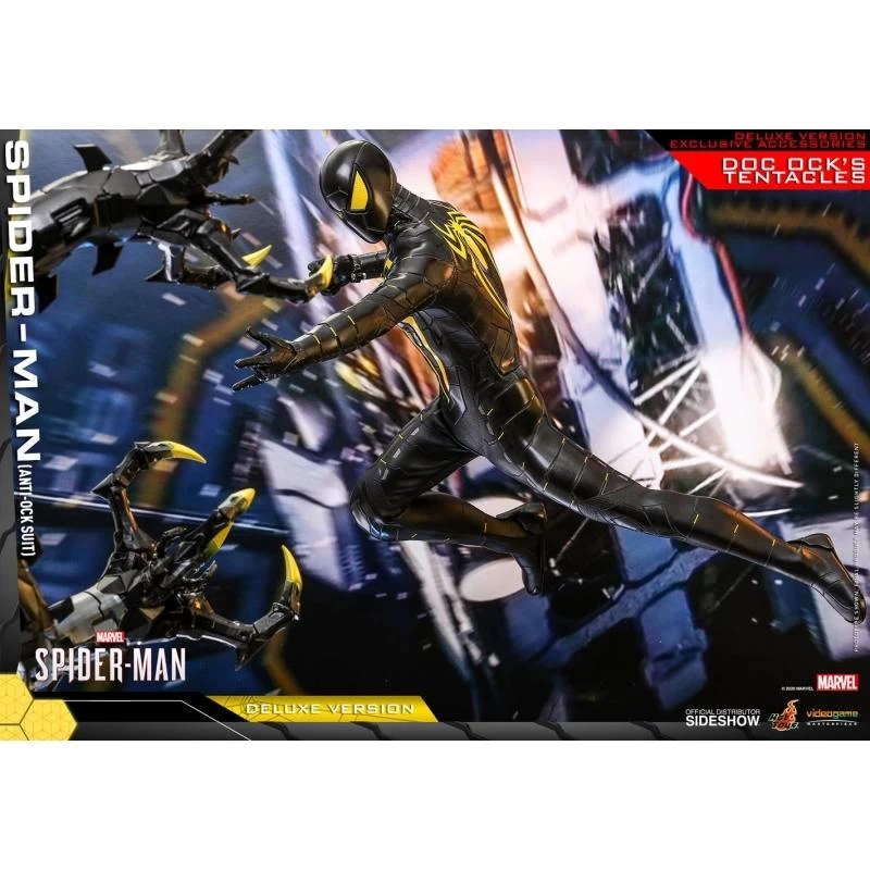 Spider-Man Anti-Ock Suit (Deluxe Version) - Marvel Hot Toys Collectibles 1/6 Scale Action Figure 5 Spider-Man Anti-Ock Suit (Deluxe Version) - Marvel Hot Toys Collectibles 1/6 Scale Action Figure - Image 5