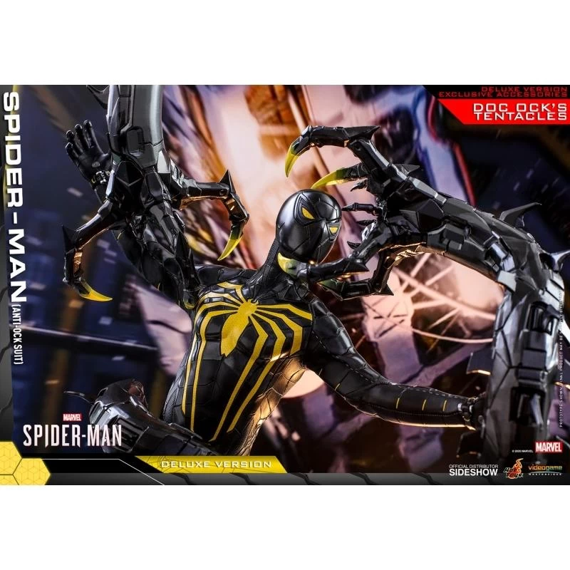Spider-Man Anti-Ock Suit (Deluxe Version) - Marvel Hot Toys Collectibles 1/6 Scale Action Figure 2 Spider-Man Anti-Ock Suit (Deluxe Version) - Marvel Hot Toys Collectibles 1/6 Scale Action Figure - Image 2