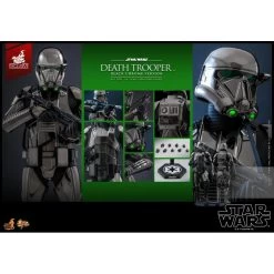 Death Trooper (Black Chrome) - Star Wars Hot Toys Exclusive Collectibles 1/6 Scale Action Figure -Child Toy Store ht909531 6 800x800 1