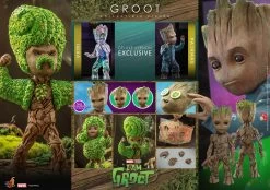 *PRE-ORDER Groot (Deluxe) - Marvel Hot Toys Collectibles 1/6 Scale Action Figure -Child Toy Store ht9119432 6