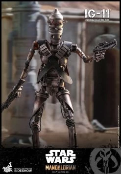 IG-11 (The Mandalorian) - Star Wars Hot Toys Collectibles 1/6 Scale Action Figure -Child Toy Store ig 11 star wars gallery 5d966c7336ff4