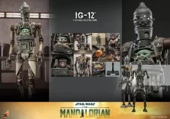 *PRE-ORDER IG-12 (The Mandalorian) - Star Wars Hot Toys Collectibles 1/6 Scale Action Figure -Child Toy Store ig 12 gallery 649096513f37b