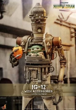 *PRE-ORDER IG-12 With Accessories (The Mandalorian) - Star Wars Hot Toys Collectibles 1/6 Scale Action Figure -Child Toy Store ig 12 with accessories star wars gallery 64909ca32e7a4