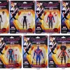 Hasbro Marvel Legends 6 Inch Spider-Man Across The Spider-Verse Retro Action Figure - Set Of 7