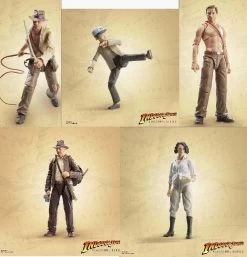Hasbro Indiana Jones 6 Inch Action Figure Wave 2 - Set Of 5