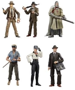 Hasbro Indiana Jones 6 Inch Action Figure Wave 3 - Set Of 6 (Grail Table Build-An-Artifact)