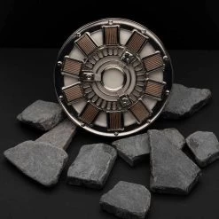 Marvel Infinity Saga - Iron Man Arc Reactor Magnetic Full Size Replica Pin Set - Star Action Figure UK Exclusive -Child Toy Store iron man arc reactor magnetic replica pin set 5