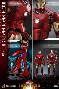*PRE-ORDER Iron Man Mark III - Marvel Hot Toys Collectibles 1/6 Scale Action Figure -Child Toy Store iron man mark iii 20 marvel gallery 62e2dc735e9bb