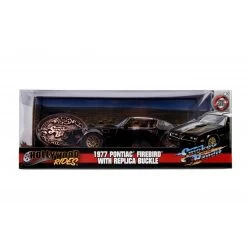 Jada Toys Smokey And The Bandit - Fireball With Bandit Belt Buckle 1:24 Scale Jada Hollywood Rides Die Cast Vehicle