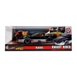 Jada Toys Knight Rider - K.A.R.R With Working Lights 1:24 Scale Jada Hollywood Rides Die Cast Vehicle