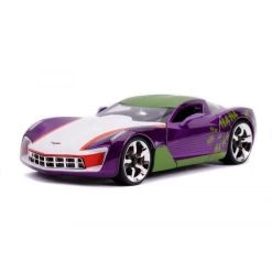 Jada Toys DC Joker - 2009 Corvette StingRay With Joker Figure Hollywood Rides 1:24 Scale Die Cast Vehicle -Child Toy Store ja31199 2 800x800 1