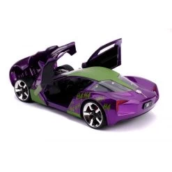 Jada Toys DC Joker - 2009 Corvette StingRay With Joker Figure Hollywood Rides 1:24 Scale Die Cast Vehicle -Child Toy Store ja31199 4 800x800 1