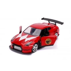 Jada Toys Power Rangers - 2009 Nissan GT-R Red Ranger Hollywood Rides 1:32 Scale Die Cast Vehicle -Child Toy Store ja31827 1 800x800 1