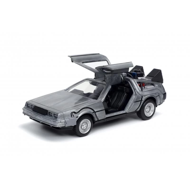 Jada Toys Back To The Future I - DeLorean Time Machine Hollywood Rides 1:32 Scale Die Cast Vehicle 4 Jada Toys Back To The Future I - DeLorean Time Machine Hollywood Rides 1:32 Scale Die Cast Vehicle - Image 4