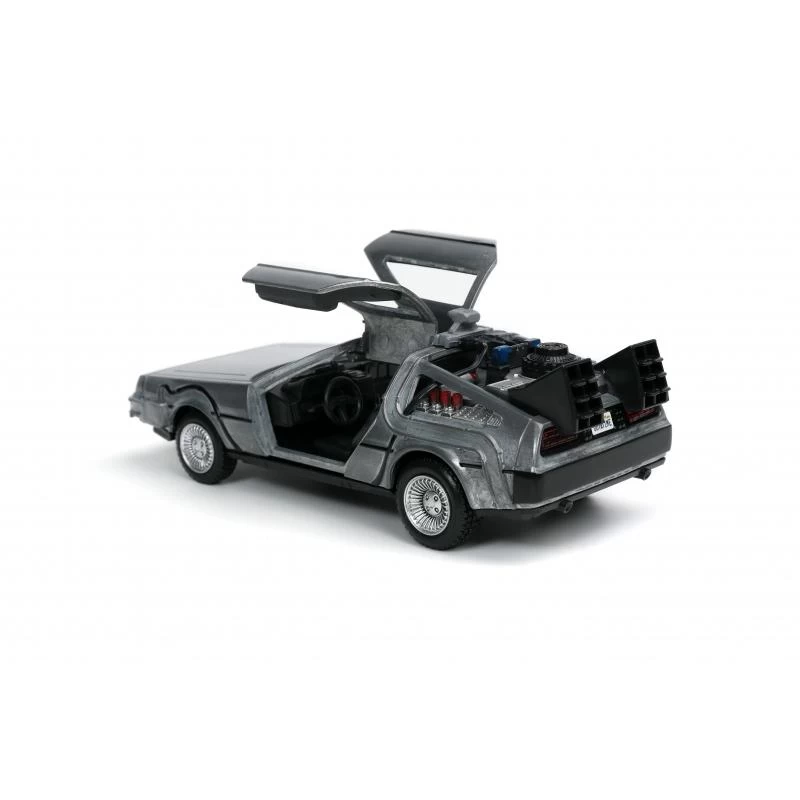 Jada Toys Back To The Future I - DeLorean Time Machine Hollywood Rides 1:32 Scale Die Cast Vehicle 3 Jada Toys Back To The Future I - DeLorean Time Machine Hollywood Rides 1:32 Scale Die Cast Vehicle - Image 3