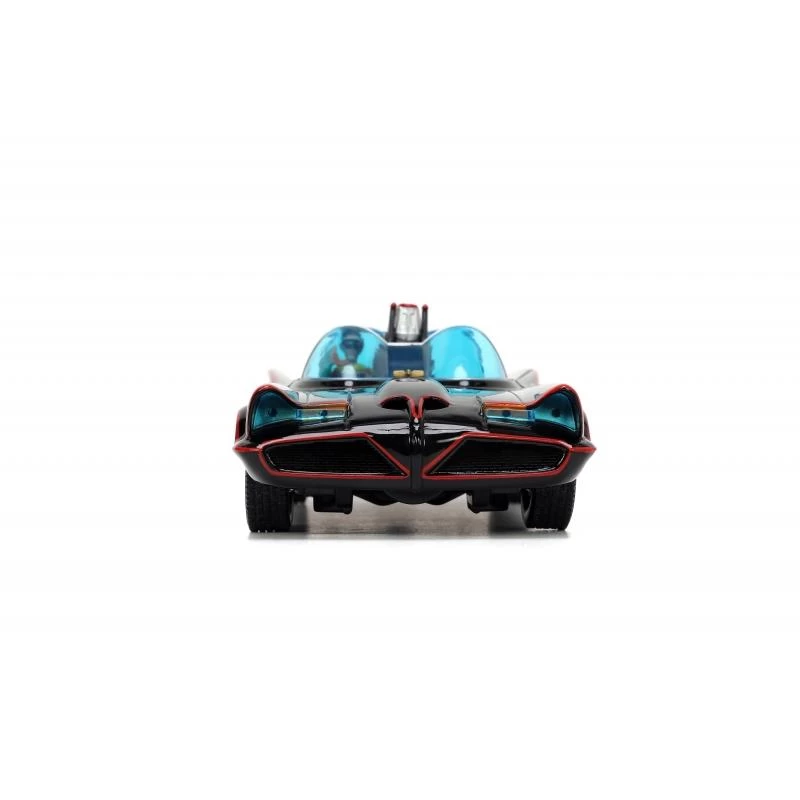 Jada Toys Batman 1966 - Batmobile With Batman, Robin, Penguin And Joker Figures Hollywood Rides 1:24 Scale Die Cast Vehicle 6 Jada Toys Batman 1966 - Batmobile With Batman, Robin, Penguin And Joker Figures Hollywood Rides 1:24 Scale Die Cast Vehicle - Image 6