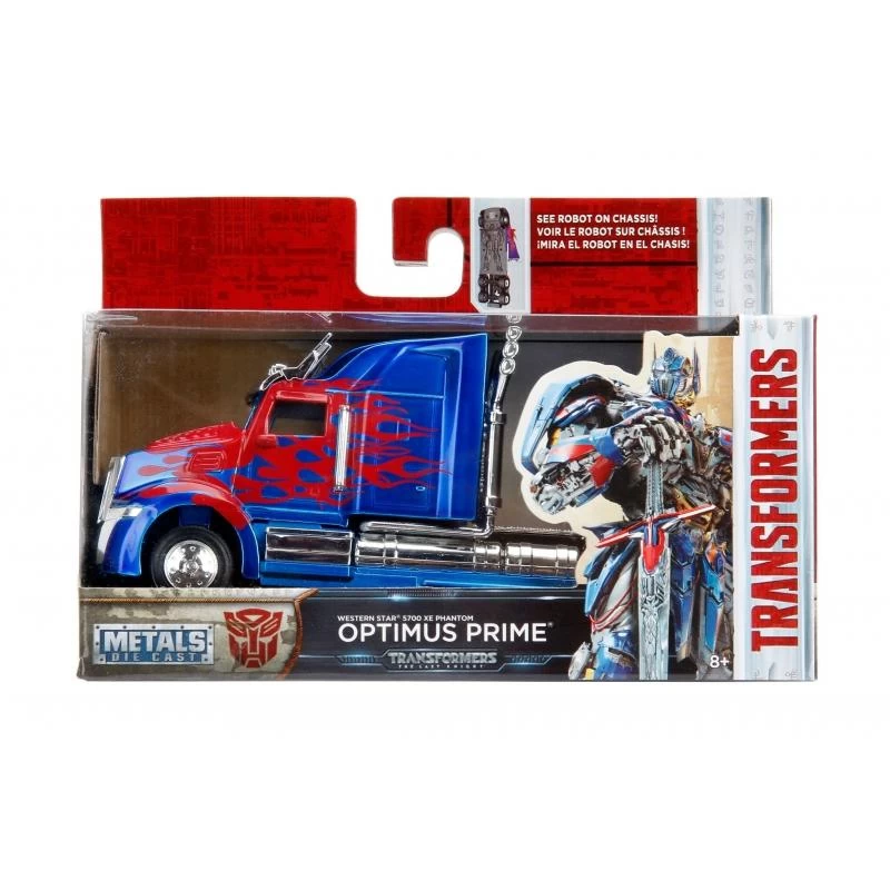 Jada Toys Transformers - Western Star 5700 Optimus Prime Hollywood Rides 1:32 Scale Die Cast Vehicle 1 Jada Toys Transformers - Western Star 5700 Optimus Prime Hollywood Rides 1:32 Scale Die Cast Vehicle