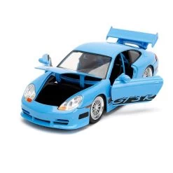 Jada Toys Fast & Furious - Brian's Porsche 911 GT3 RS (Blue) Hollywood Rides 1:24 Scale Die Cast Vehicle -Child Toy Store jad25646 4 73734