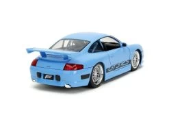 Jada Toys Fast & Furious - Brian's Porsche 911 GT3 RS (Blue) Hollywood Rides 1:24 Scale Die Cast Vehicle -Child Toy Store jad33667 05