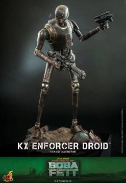 *PRE-ORDER KX Enforcer Droid (The Book Of Boba Fett) - Star Wars Hot Toys Collectibles 1/6 Scale Action Figure -Child Toy Store kx enforcer droid star wars gallery 623b8d7455e1c 1