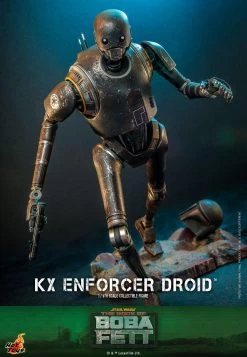 *PRE-ORDER KX Enforcer Droid (The Book Of Boba Fett) - Star Wars Hot Toys Collectibles 1/6 Scale Action Figure -Child Toy Store kx enforcer droid star wars gallery 623b8d74a4bc8