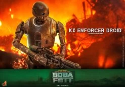 *PRE-ORDER KX Enforcer Droid (The Book Of Boba Fett) - Star Wars Hot Toys Collectibles 1/6 Scale Action Figure -Child Toy Store kx enforcer droid star wars gallery 623b8d88457ef