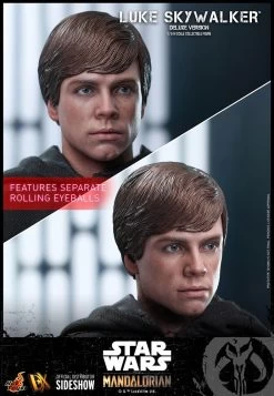 *PRE-ORDER Luke Skywalker DELUXE (The Mandalorian) - Star Wars Hot Toys Collectibles 1/6 Scale Action Figure -Child Toy Store luke skywalker deluxe version star wars gallery 61084b36c39e0