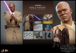 *PRE-ORDER Mace Windu - Star Wars: Attack Of The Clones 20th Anniversary Hot Toys Collectibles 1/6 Scale Action Figure -Child Toy Store mace windu star wars gallery 63af1a884c91e