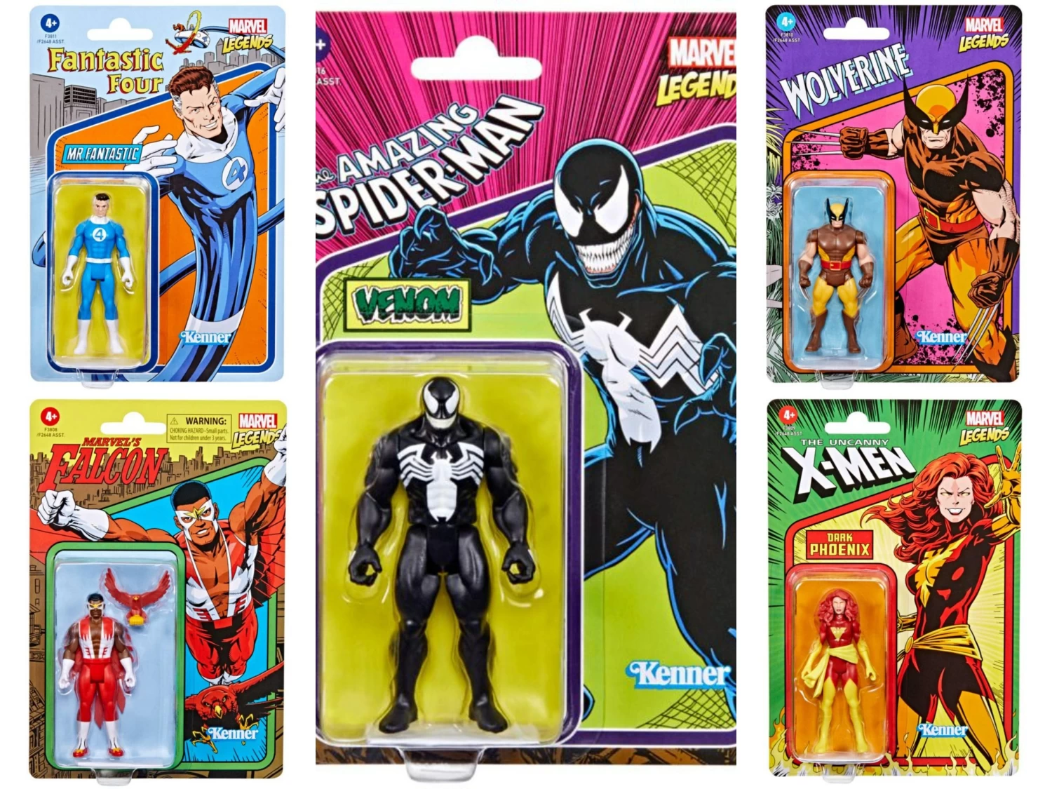 Hasbro Marvel Universe Retro 3.75 Inch Action Figure Wave 5 - Set Of 5 1 Hasbro Marvel Universe Retro 3.75 Inch Action Figure Wave 5 - Set Of 5