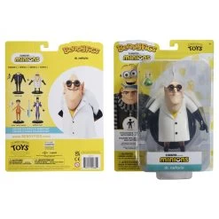 Noble Collection Minions Bendyfigs Action Figure - Dr. Nefario -Child Toy Store nn1117 b