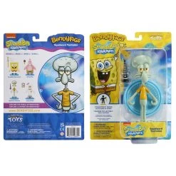 Noble Collection Spongebob Bendyfigs Action Figure - Squidward -Child Toy Store nn1414 a w