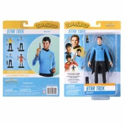 Noble Collection Star Trek: The Original Series Bendyfigs Action Figure - Dr. McCoy -Child Toy Store nn1502 b w 600x600 1