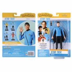 Noble Collection Star Trek: The Original Series Bendyfigs Action Figure - Spock -Child Toy Store nn1503 b w 600x600 1