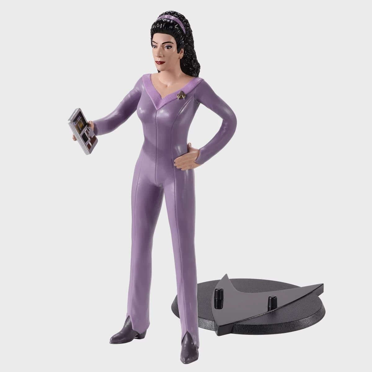 Noble Collection Star Trek: The Next Generation Bendyfigs Action Figure - Deanna Troi 2 Noble Collection Star Trek: The Next Generation Bendyfigs Action Figure - Deanna Troi - Image 2