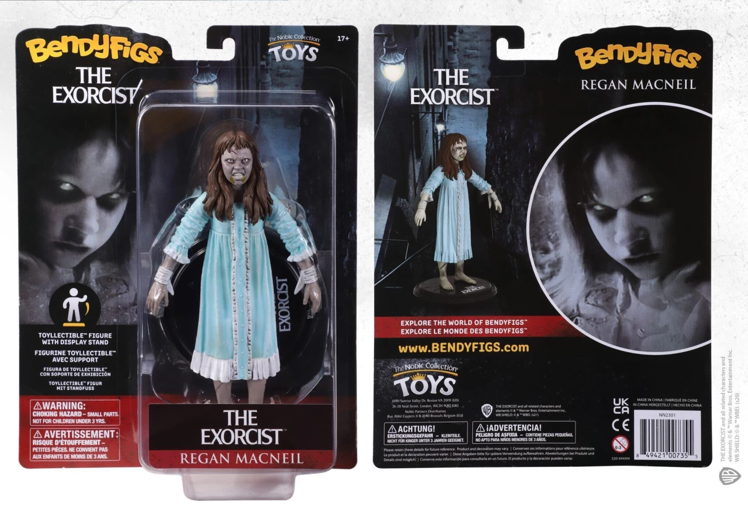 Noble Collection The Exorcist Bendyfigs Action Figure - Regan MacNeil 2 Noble Collection The Exorcist Bendyfigs Action Figure - Regan MacNeil - Image 2