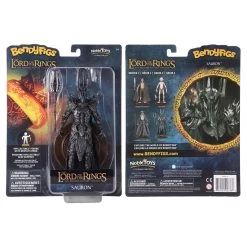 Noble Collection Lord Of The Rings Bendyfigs Action Figure - Sauron -Child Toy Store nn2819 b w