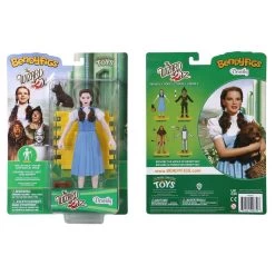 Noble Collection The Wizard Of Oz Bendyfigs Action Figure- Dorothy -Child Toy Store nn3040 w a