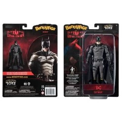 Noble Collection The Batman Bendyfigs Action Figure - Batman -Child Toy Store nn4228 b w