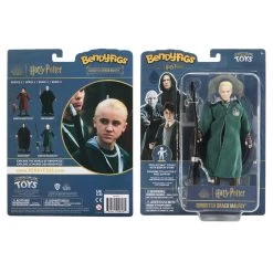 Noble Collection Harry Potter Bendyfigs Action Figure - Draco Malfoy (Quidditch) -Child Toy Store nn7373 b