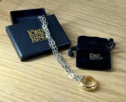 The Lord Of The Rings Noble Collection- The One Ring Replica Necklace -Child Toy Store one ring costume