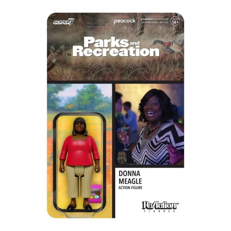 SUPER7 Parks And Recreation ReAction Figure - Donna Meagle 1 SUPER7 Parks And Recreation ReAction Figure - Donna Meagle