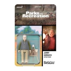 SUPER7 Parks And Recreation Wave 2 ReAction Figure - Jerry Gergich