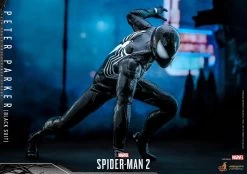 *PRE-ORDER Peter Parker (Black Suit) - Spider-Man 2 Marvel Hot Toys Collectibles 1/6 Scale Action Figure -Child Toy Store peter parker black suit marvel gallery 64c143dd6416b