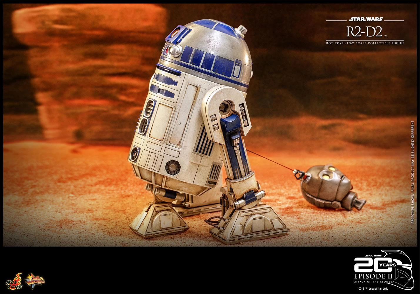 *PRE-ORDER R2-D2 - Star Wars Attack Of The Clones 20th Anniversary Sideshow Hot Toys 1/6 Scale Action Figure 10 *PRE-ORDER R2-D2 - Star Wars Attack Of The Clones 20th Anniversary Sideshow Hot Toys 1/6 Scale Action Figure - Image 10