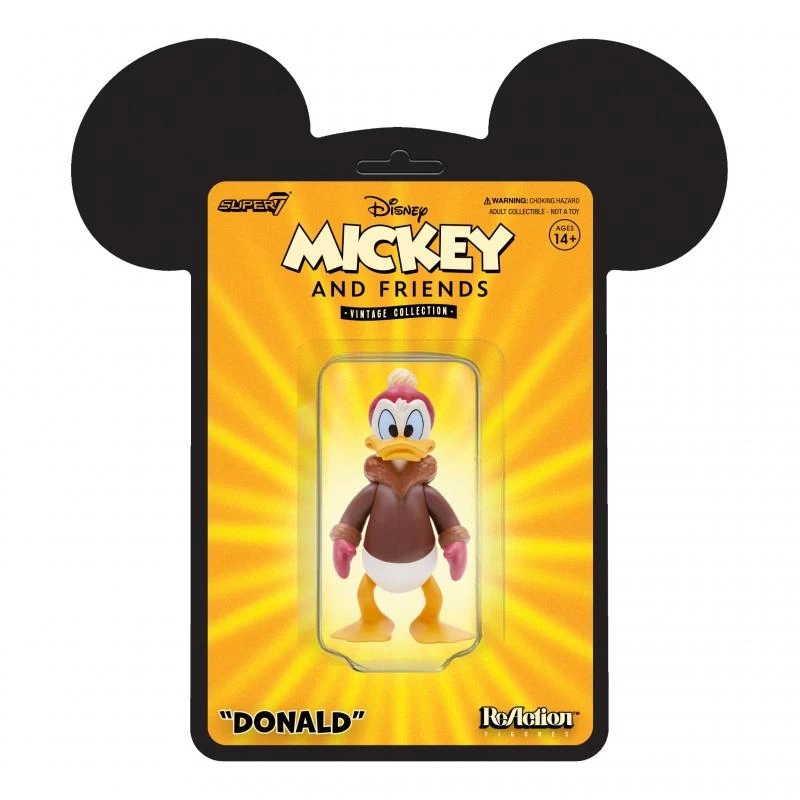 SUPER7 Mickey And Friends Disney ReAction Action Figure - Donald Duck 1 SUPER7 Mickey And Friends Disney ReAction Action Figure - Donald Duck