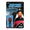 SUPER7 Star Trek: The Next Generation ReAction Action Figure Wave 2 - Commander Riker