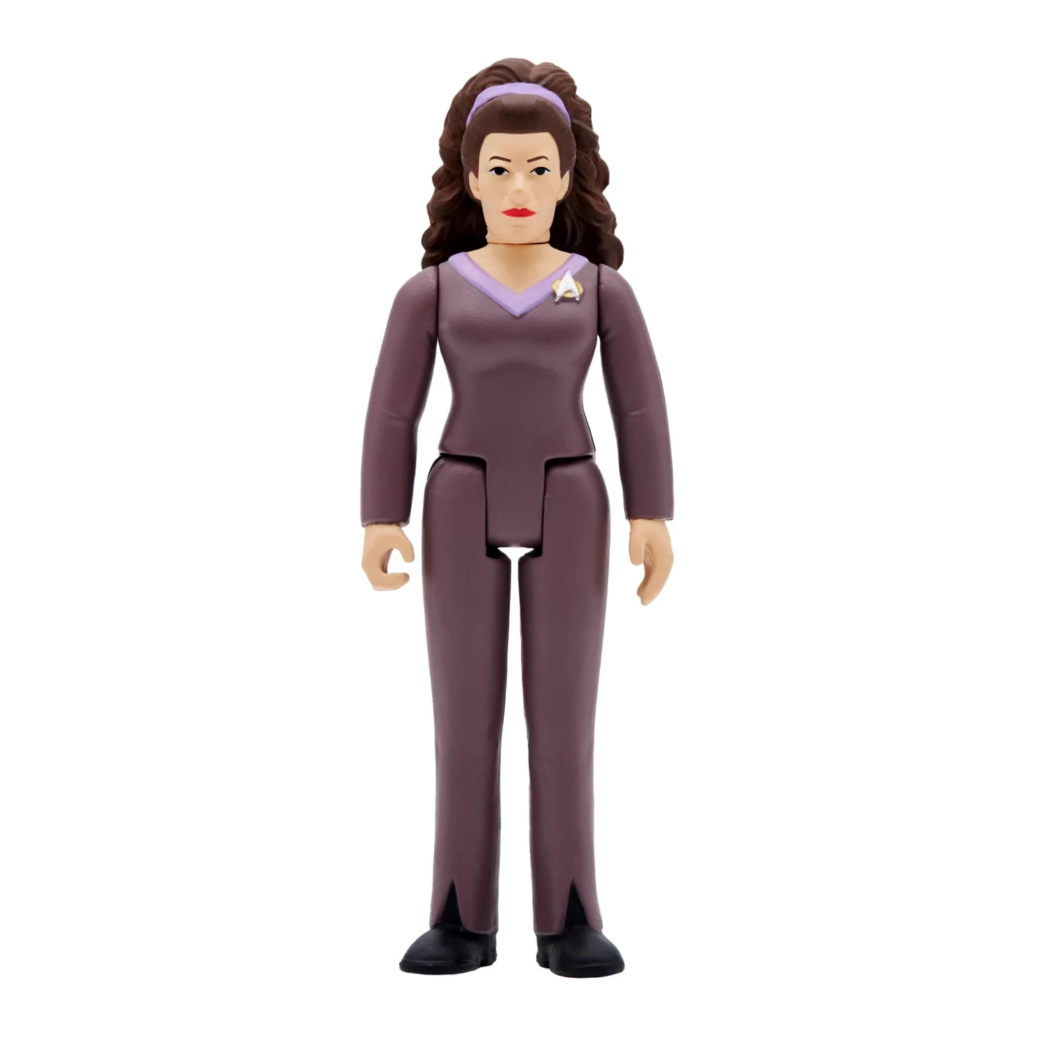 SUPER7 Star Trek: The Next Generation ReAction Action Figure Wave 2 - Counsellor Troi 2 SUPER7 Star Trek: The Next Generation ReAction Action Figure Wave 2 - Counsellor Troi - Image 2