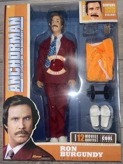 Anchorman - The Legend Of Ron Burgundy: Ron Burgundy Talking 13inch Action Figure