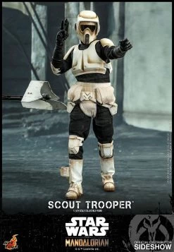 Imperial Scout Trooper (Mandalorian) - Star Wars Hot Toys Collectibles 1/6 Scale Action Figure -Child Toy Store scout trooper star wars gallery 5ea1cf884a0f5